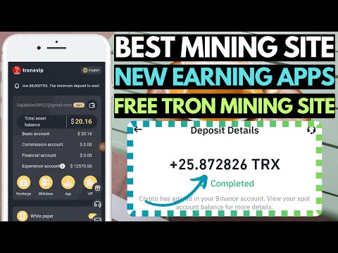 TRX Mining Website | TRON Earning Apps | TRX Grab Platform | Best TRON Investment Platform