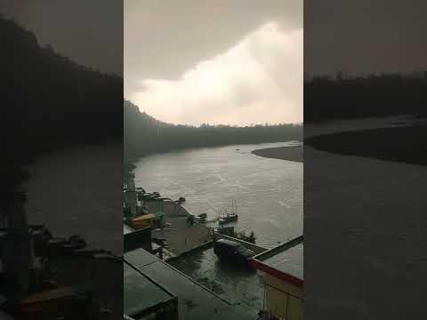 Weather in Rishikesh ♥️ #rishikesh #rishikeshriverrafting