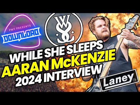 While She Sleeps' Aaran McKenzie Interview At Download 2024! - Laney Bass Gear & What's Next For WSS