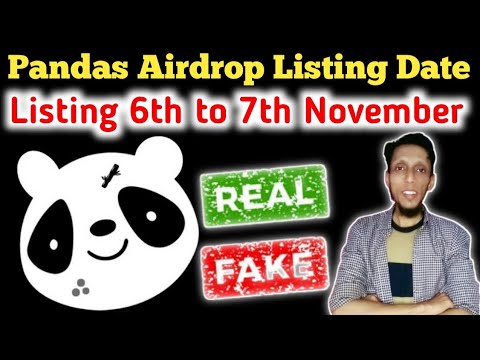 Pandas Airdrop Listing Date | Pandas Withdraw & Distribution Update | Pandas Airdrop