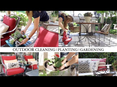 CLEANING MOTIVATION | PATIO CLEAN | OUTDOOR MAINTENANCE