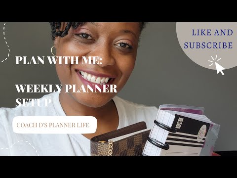 How to Plan a Productive Week for Moms| Happy Planner Mom Classic Dashboard