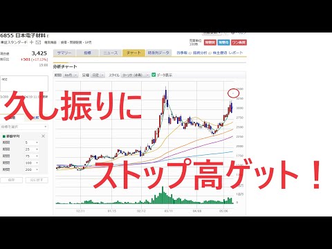 結果的に日経平均・TOPIXとも前日比で動きがなく、私の保有株も全体では含み益に変動がなかった。しかし、個々で見ると大きく動いた。保有株の半数以上が下がったけど、一部が爆上がりした。