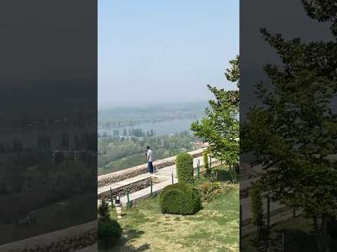 View of Dal Lake from Pari Mahal Mughal garden perched atop the Zabarwan mountain range in Srinagar!