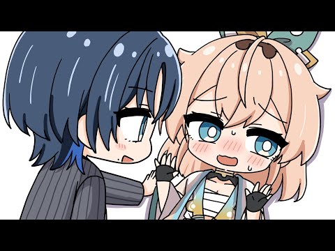 Ao’s rizz almost breaks Iroha【Hololive AnimatedClip/Eng sub】【Kazama Irohach/Hiodoshi Ao】