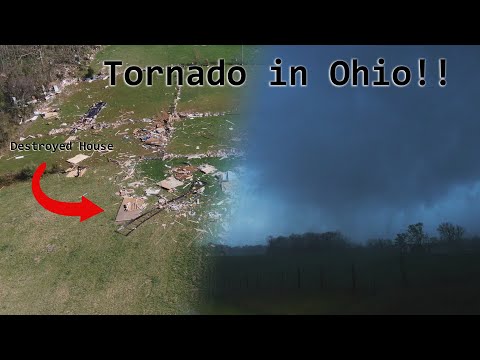 Chasing a DESTRUCTIVE Tornado in Ohio!! - West Union, Ohio Tornado 4/2/2024