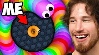 How I Became The MOST OP Snake in Slither.io