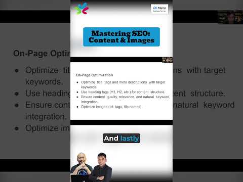 Mastering SEO  Content & Images V1