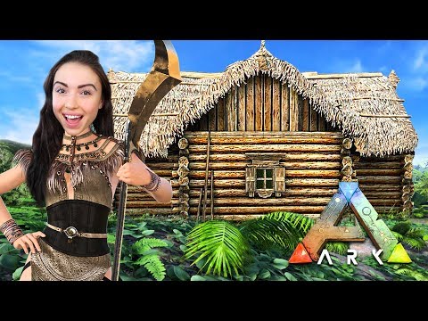 ARK: Survival Evolved - BUILDING A BASE! (ARK Valguero Gameplay)