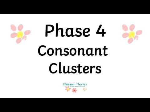 Blossom Phonics: Phase 4 Consonant Clusters