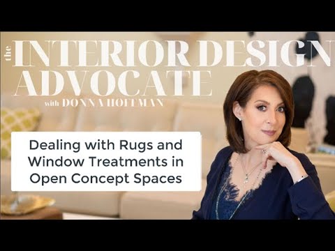 TIDA Live - Dealing with RUGS and WINDOW TREATMENTS in Open Concept Spaces