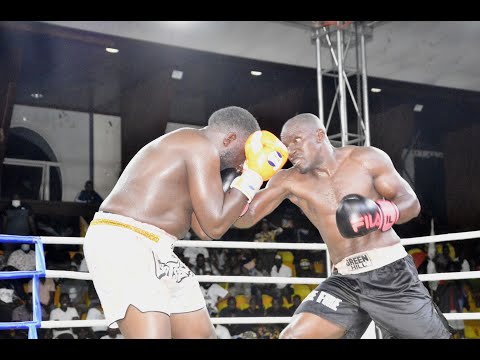 SPARKS Boxing Club's Best of the Best, Douglas Kalule (Sparks BC) wins Morris Matovu (Kyengera BC)