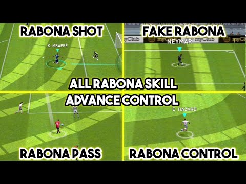 All Rabona Skill Tutorial (Advance Control) eFootball 2022 Mobile