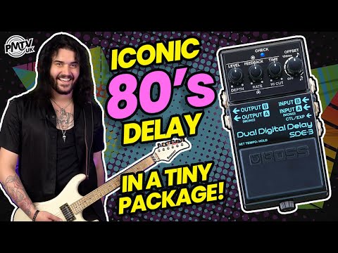 The Most ICONIC Delay Of The 80's, In Bitesize Form! - The BOSS SDE-3 - From Vai & EVH To Gary Moore