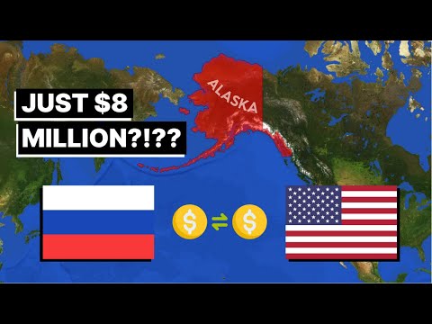 Alaska Purchase Explained on Maps: US Bought Alaska From Russia