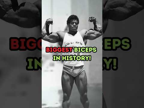 The Man with Bigger Biceps Than Arnold #shorts #bodybuilding