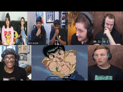 YU YU HAKUSHO EPISODE 35 REACTION MASHUP!!