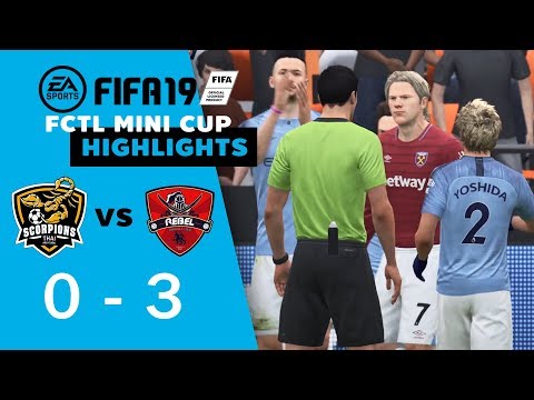 [คลิปไฮไลท์] FIFA19 Pro Club - Scorpions Thai vs Rebel FC