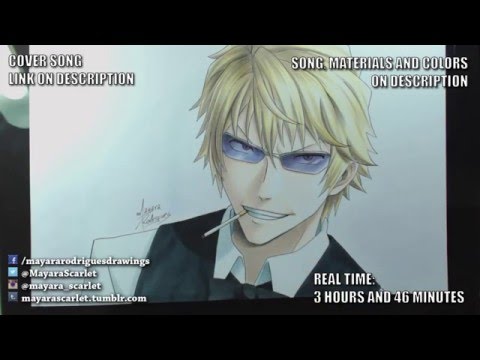 Speed Drawing - Heiwajima Shizuo (Durarara!!)