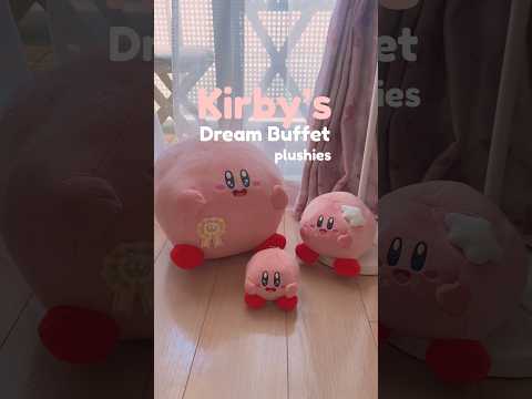 Dream Buffet Kirby is just the cutest Kirby 🥹 #pinkaesthetic #kirby #nintendo #aesthetic #plushies