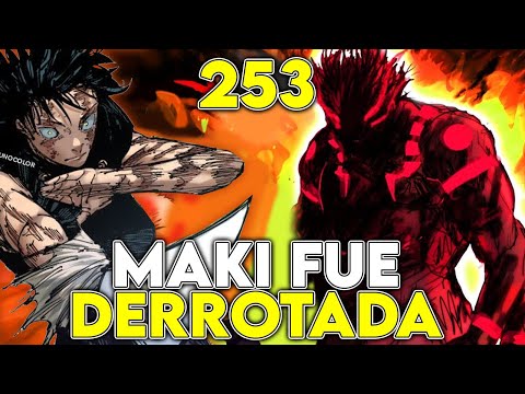 ⚡ ¡MAKI NO DURA NADA! ¡KUSAKABE VS SUKUNA! | JUJUTSU KAISEN 253