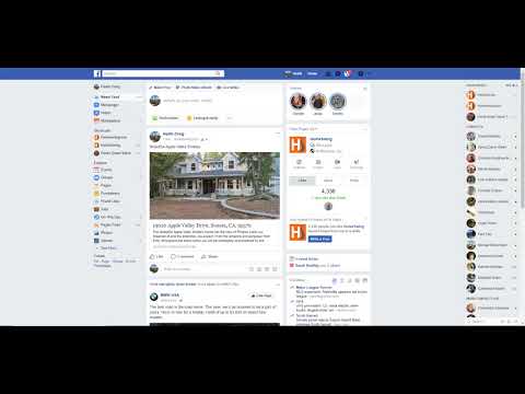 post listings to social media sites like facebook