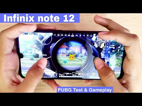 infinix note 12 PUBG Test | Pubg Graphics pubg gameplay in handcam