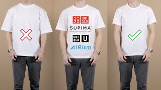 Every Uniqlo T-Shirt Compared (6 Different Styles)