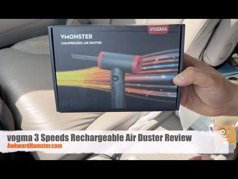 vogma V7 3 Speeds Rechargeable Air Duster Review