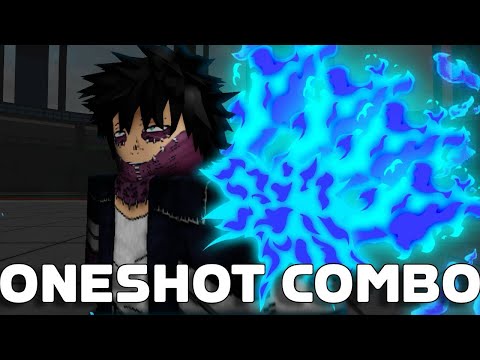 The BEST ONESHOT COMBO For DABI In Heroes Battleground (Roblox)