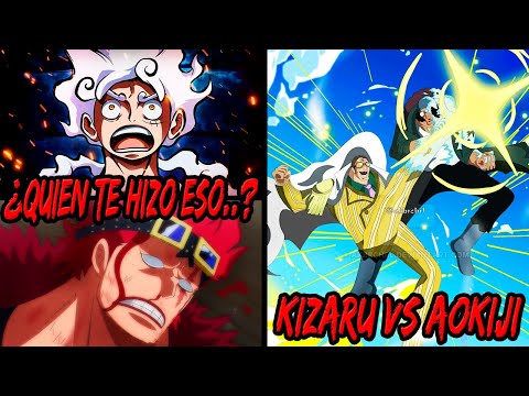 LUFFY se Encuentra con KID PRISIONERO en ELBAF?! | KIZARU VS AOKIJI ¿La Luz Supera al Hielo?