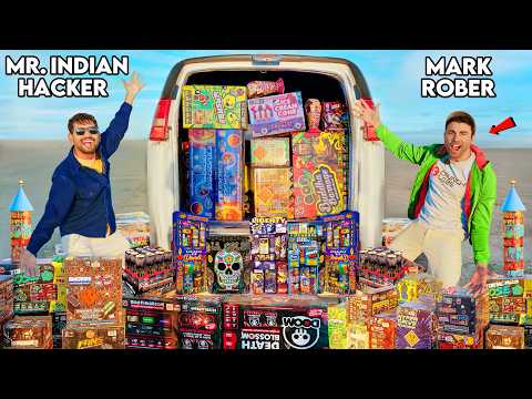 Biggest Diwali Stash Ever 🔥 - Worth ₹10 Lakh | With Mark Rober