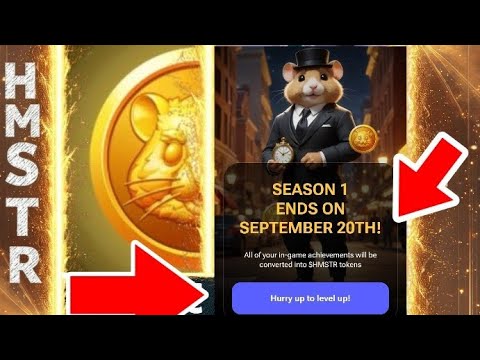 Hamster Kombat New Update - SEASON 1 ENDS ON SEPTEMBER 20 - What To Focus On