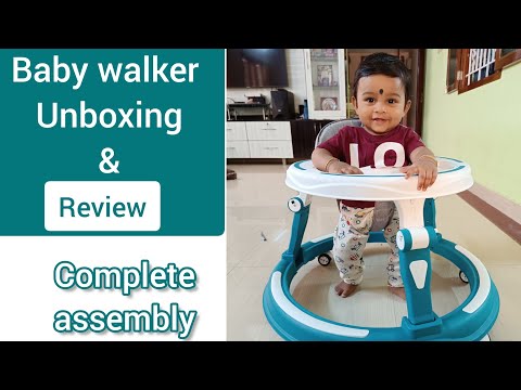 Baby walker Unboxing , fitting & Review in Tamil #unboxing #babywalker