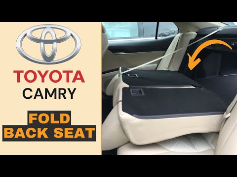 Toyota Camry : Fold Back Seat