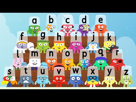 Alphabetblocks How to Write - Alphabetblocks Learning Alphabet A - G -Educational Kids App