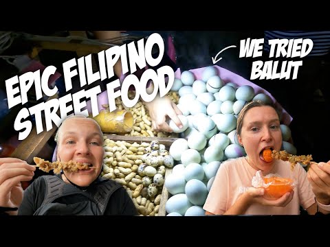 Our First Try of Filipino Street Food, Manila's Epic Food Tour 🇵🇭