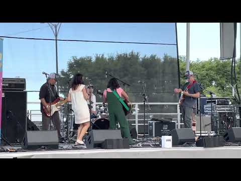 Little Miss Ann Band at Lollapalooza Kids Stage 2022 playing "We Go Together Very Well"