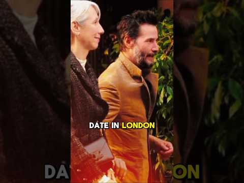 Keanu Reeves and Alexandra Grant’s Sweet London Lunch Date!#keanureeves #shorts