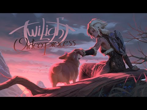 Hilda: Twilight - speed painting