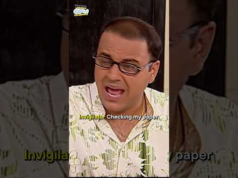 Invigilator Checking my paper #tmkoc #comedy #relatable #shorts #comedyvideo #funny #trendingshorts