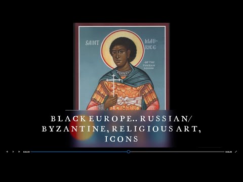 (PT4) - BLACK EUROPE.. RUSSIAN/BYZANTINE, RELIGIOUS ART, ICONS