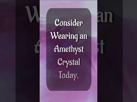 Amethyst - Daily Angel Message #shorts #angelmessage #anxietyrelief #amethyst