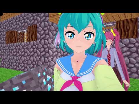 Star☆Twinkle Precure - Hikaru and Lala visit MINECRAFT!