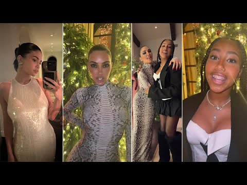 Inside The Kardashian Jenner Family’s Low key Christmas Eve Party (VIDEO)