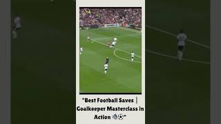 "Best Football Saves | Goalkeeper Masterclass in Action 🧤⚽" #football