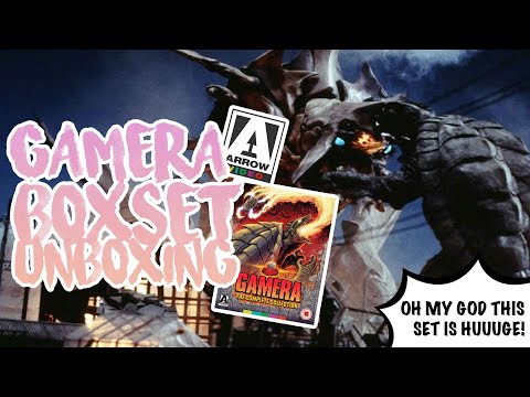 Arrow Video's Gamera Boxset Unboxing