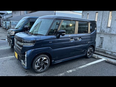 新型スペーシア　カスタム購入⚡️N.BOXからの乗り換え　色々と触ります😊💙