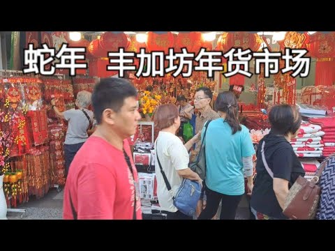 丰加坊蛇年年货市场/Hong Kah Point Jurong West CNY Market