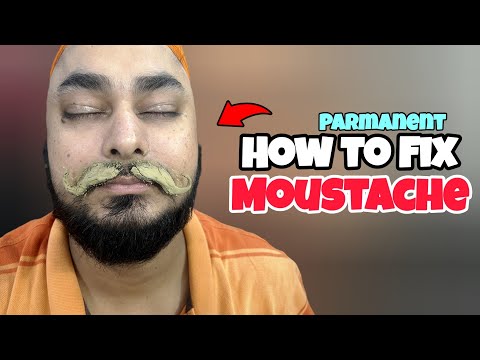 Multani Mitti Muchh Set Kaise Kare ❌ | Parmanent Moustaches | Multani Mitti Se Muchh Set Kese Kare